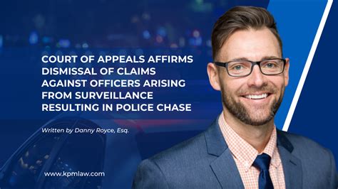 Court of Appeals Affirms Dismissal of Claims Against Officers Arising From Surveillance ...