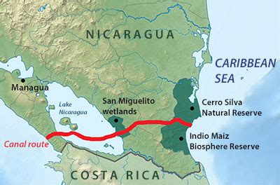 Nicaragua Canal: A Giant Project With Huge Environmental Costs - Yale E360