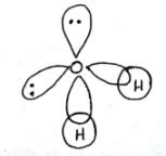 Explain hybridization of central atom in : H2O toppr.com