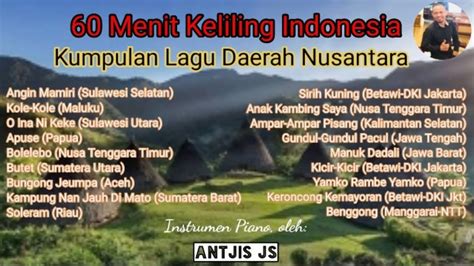 Lagu Daerah Nusantara – newstempo