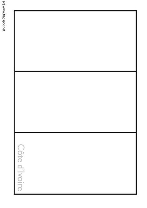 Coloring Page flag Ivory Coast - Free printables - Img 6195