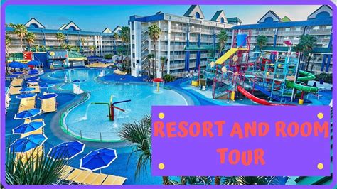 HOLIDAY INN RESORT ORLANDO SUITES WATERPARK- RESORT AND ROOM TOUR - YouTube