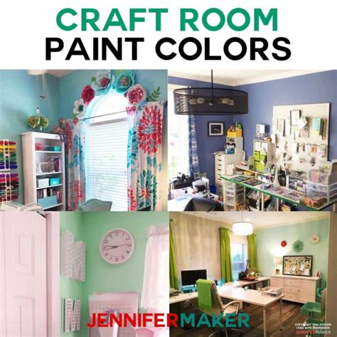 Craft Room Paint Colors & Ideas - Jennifer Maker