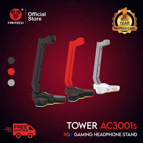 Fantech Tower Ac3001S Rgb Headset Stand-BLACK price in Nepal