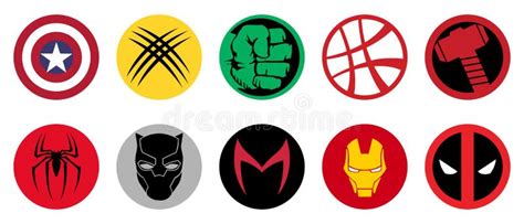 Marvel Logo Stock Illustrations – 659 Marvel Logo Stock Illustrations ...