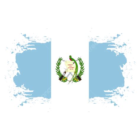 Guatemala Flag Vector PNG Images, Guatemala Flag In Brush Stroke Free ...