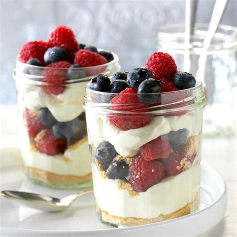 Easy Berry Cheesecake Parfaits Recipe | Taste of Home