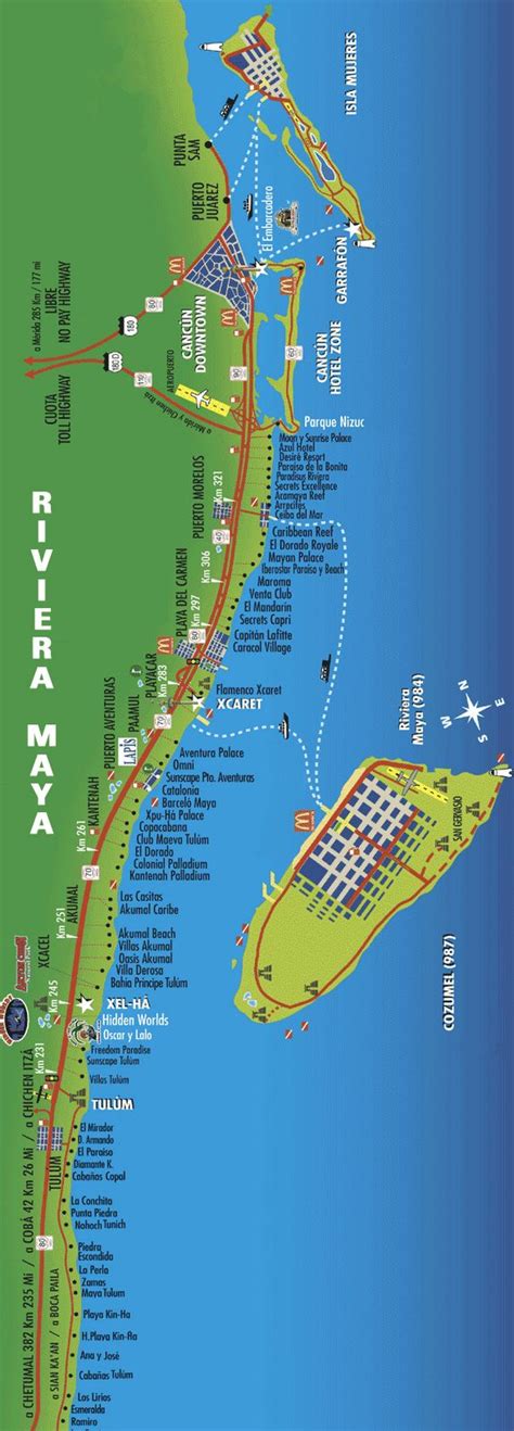 cancun hotel zone map of resorts - Estefana Hutto