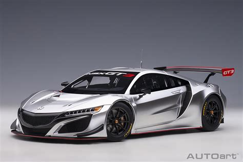 Honda NSX GT3 2018 (Hyper Silver) | AUTOart