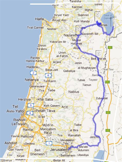 Huntsmans in the Holy Land: Galilee Day 1: Bet She'an, Nazareth, and Arbel