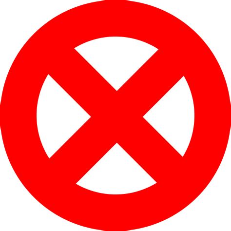 Clipart - Prohibited Sign - Forbidden Sign - Abort
