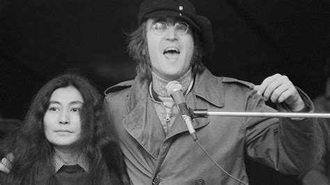 John Lennon & Yoko Ono appear at 'National Peace Action Coalition Rally ...