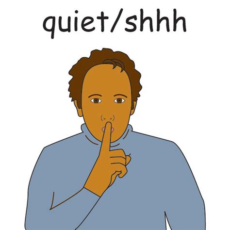 Shhh Quiet Clipart | Free download on ClipArtMag