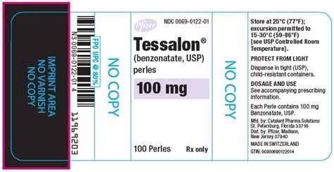 Tessalon: Package Insert - Drugs.com