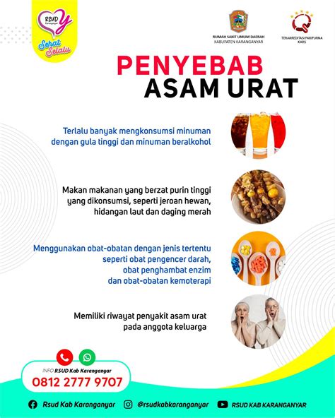 Penyebab Asam Urat – Web Site RSUD Karanganyar