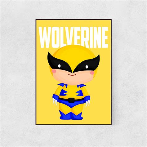 Superhero Kids Bedroom Decor Superhero Prints Superhero Wall - Etsy