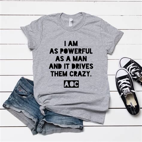 aoc quote shirt – Salty Fox Prints