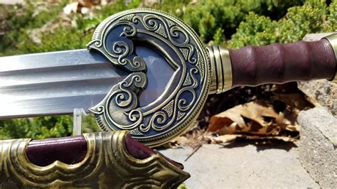 United Cutlery Herugrim Sword of King Theoden Lord of the Rings Prop ...