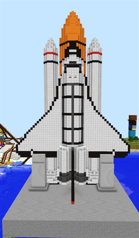 Woolcity Rocketship Minecraft Project