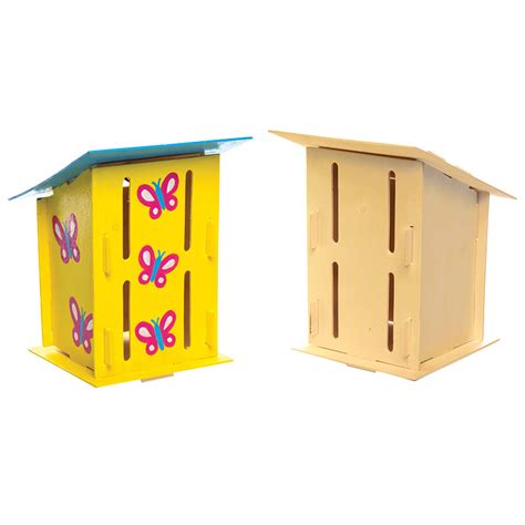 Custom DIY Wooden Butterfly House Kits for Children to Design and ...