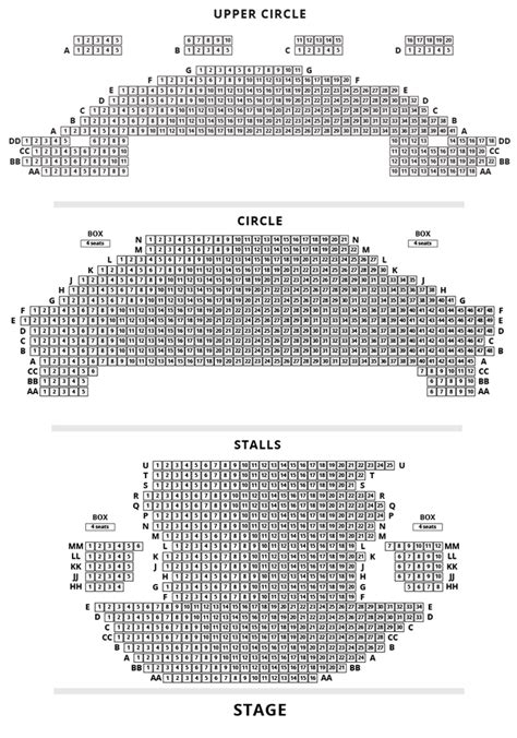 Kings Theatre Glasgow Seating Plan Upper Circle - Bios Pics