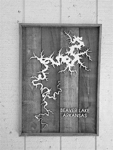 Lake House Decor Lake Wall Art Any Lake or River Map Available - Etsy