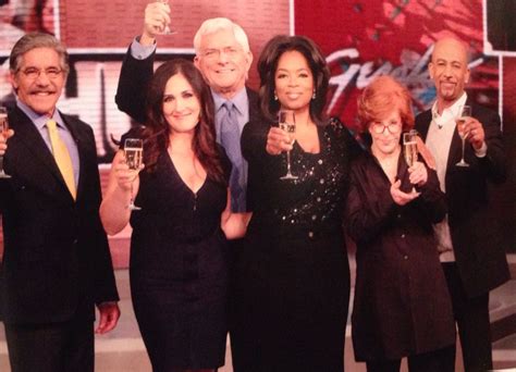 Oprah Winfrey With Other Daytime Show Hosts, Geraldo Rivera, Ricki Lake, Phil Donahue, Sally ...