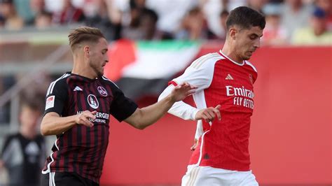 Nurnberg 1-1 Arsenal: Havertz Makes Debut in Stalemate at Bavaria ...