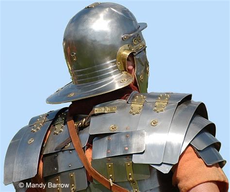 Roman Soldier Armor Labeled