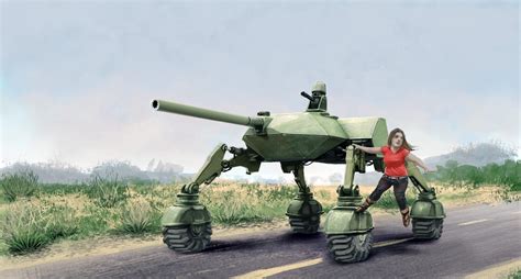 Drone Tank by ChainiaC on DeviantArt