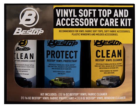 Bestop Cleaner/Protectant Pack - Universal - Bestop | Leading Supplier of Jeep Tops & Accessories