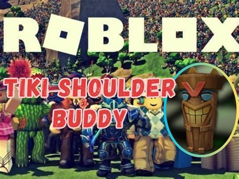 Roblox Tiki Shoulder Buddy Roblox Skins Key Code Global - Etsy Australia