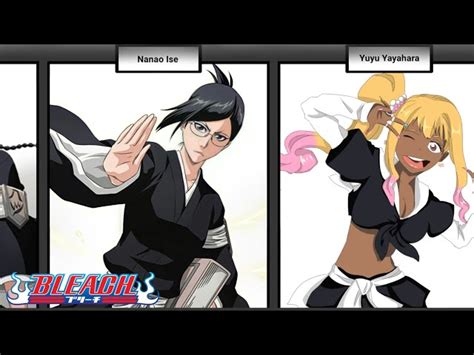 Bleach Characters Captains And Lieutenants