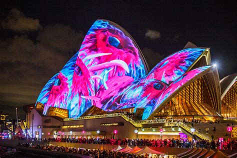 The Sydney Opera House Comes to Life (Literally) With Vivid Sydney ...