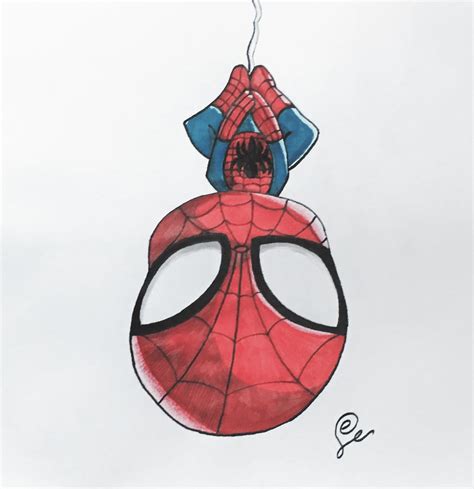 Spider man cute | Rabiscos aleatórios, Esboços da arte, Desenho de ...