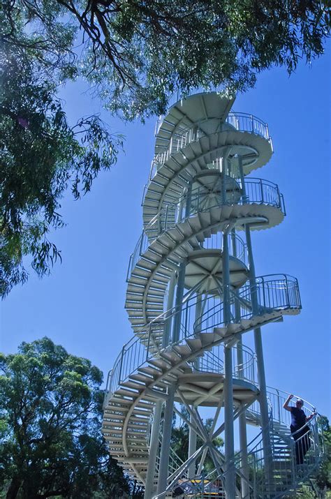 Perth Kings Park Double Helix DNA Tower Photograph by Harry Strharsky ...