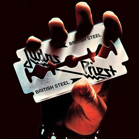 JUDAS PRIEST British Steel BANNER Huge 4X4 Ft Fabric Poster Tapestry Flag Print album cover art