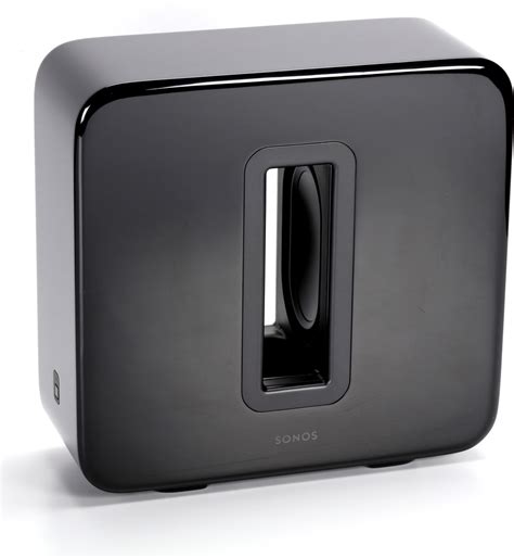 Sonos Sub (Black) Wireless subwoofer for compatible Sonos speakers and components at Crutchfield.com