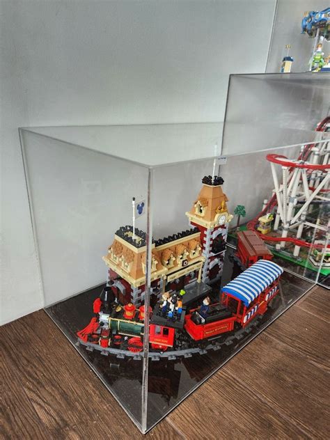 ACRYLIC CASE FOR LEGO DISNEY TRAIN STATION, Hobbies & Toys, Stationery ...