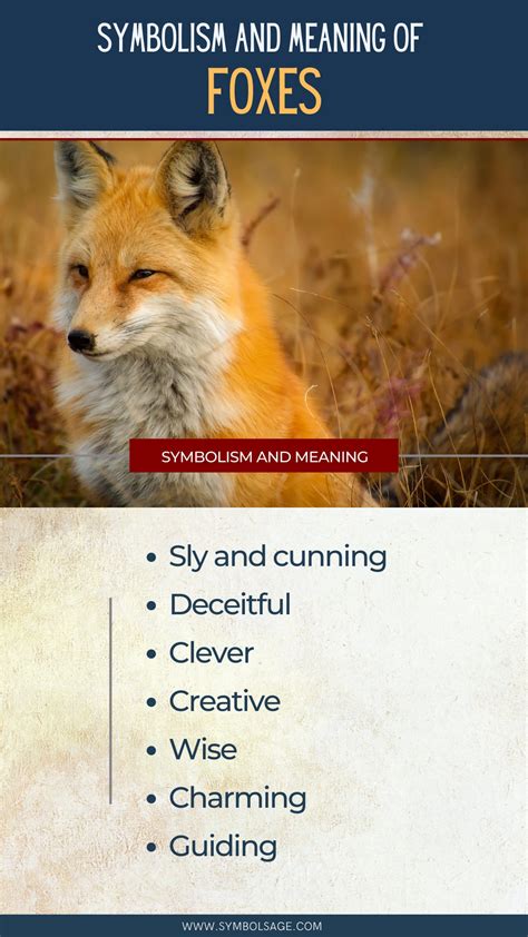 Fox Symbolism and Meaning - Symbol Sage