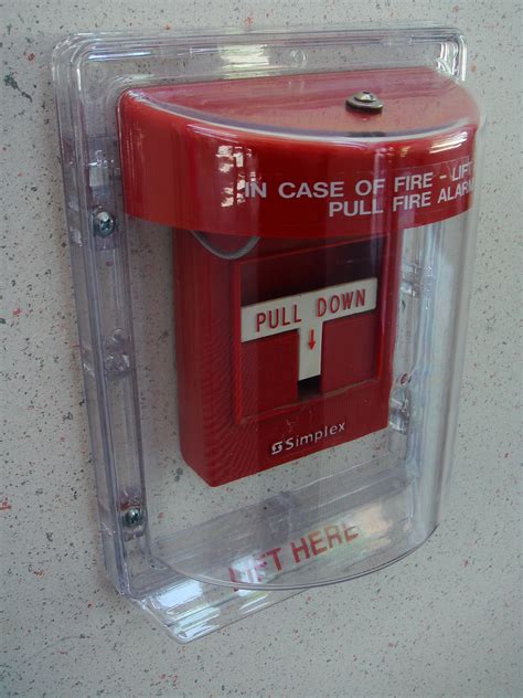 CAPL - covered fire alarm pull box(Large)