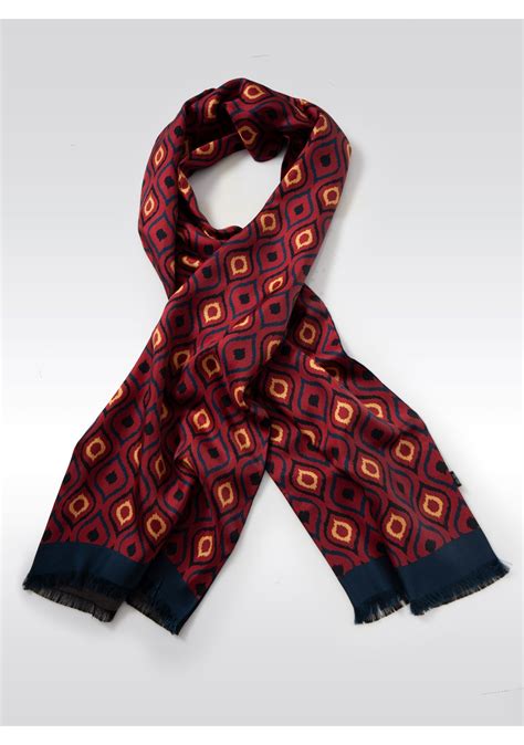 Mens Scarves in 100% Silk | Dressy and Elegant Silk Scarves for Men | Bows-N-Ties.com