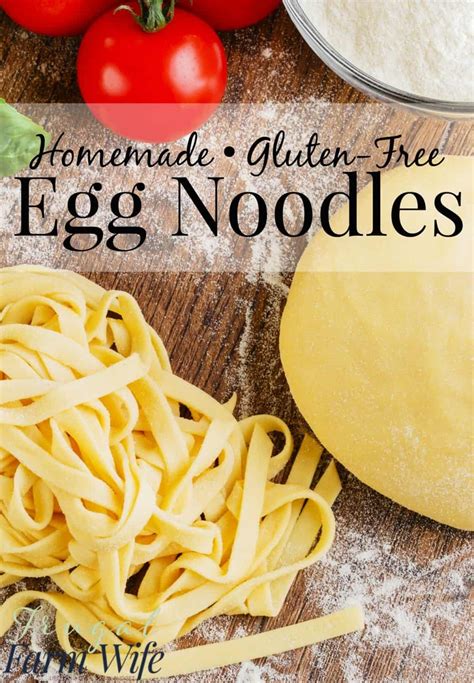 Gluten-Free Egg Noodles | The Frugal Farm Wife