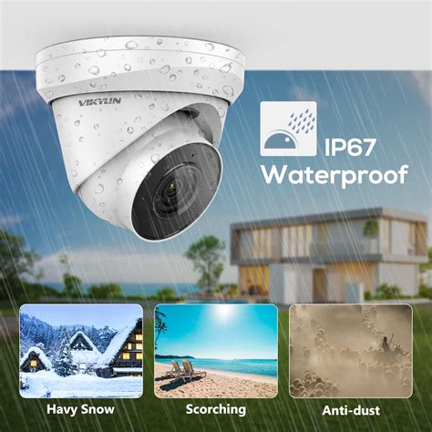 VK608Q383I-4｜4K PoE Security Camera System | VIKYLIN