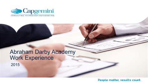 Capgemini Consulting - Abraham Darby Academy