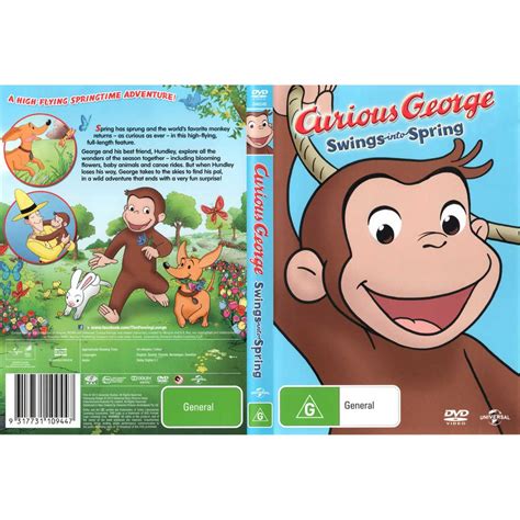 Curious George - Swings into Spring | DVD | BIG W