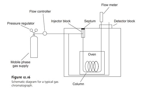 Gas Chromatography Instrumentation Diagram