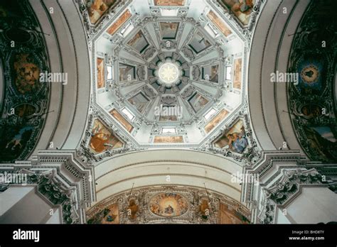 Salzburg Cathedral interior, Austria Stock Photo - Alamy