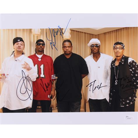 Bone Thugs-n-Harmony 11x14 Photo Signed by (5) Wish Bone, Krayzie Bone ...