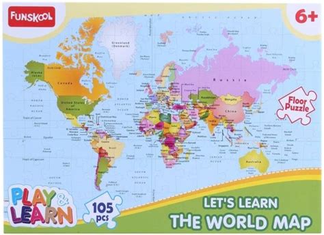 Map Of The World For Kids - Maping Resources